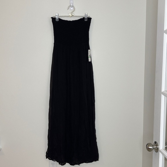 Karen Kane Smocked Semi Sheer Maxi Dress - Picture 5 of 7